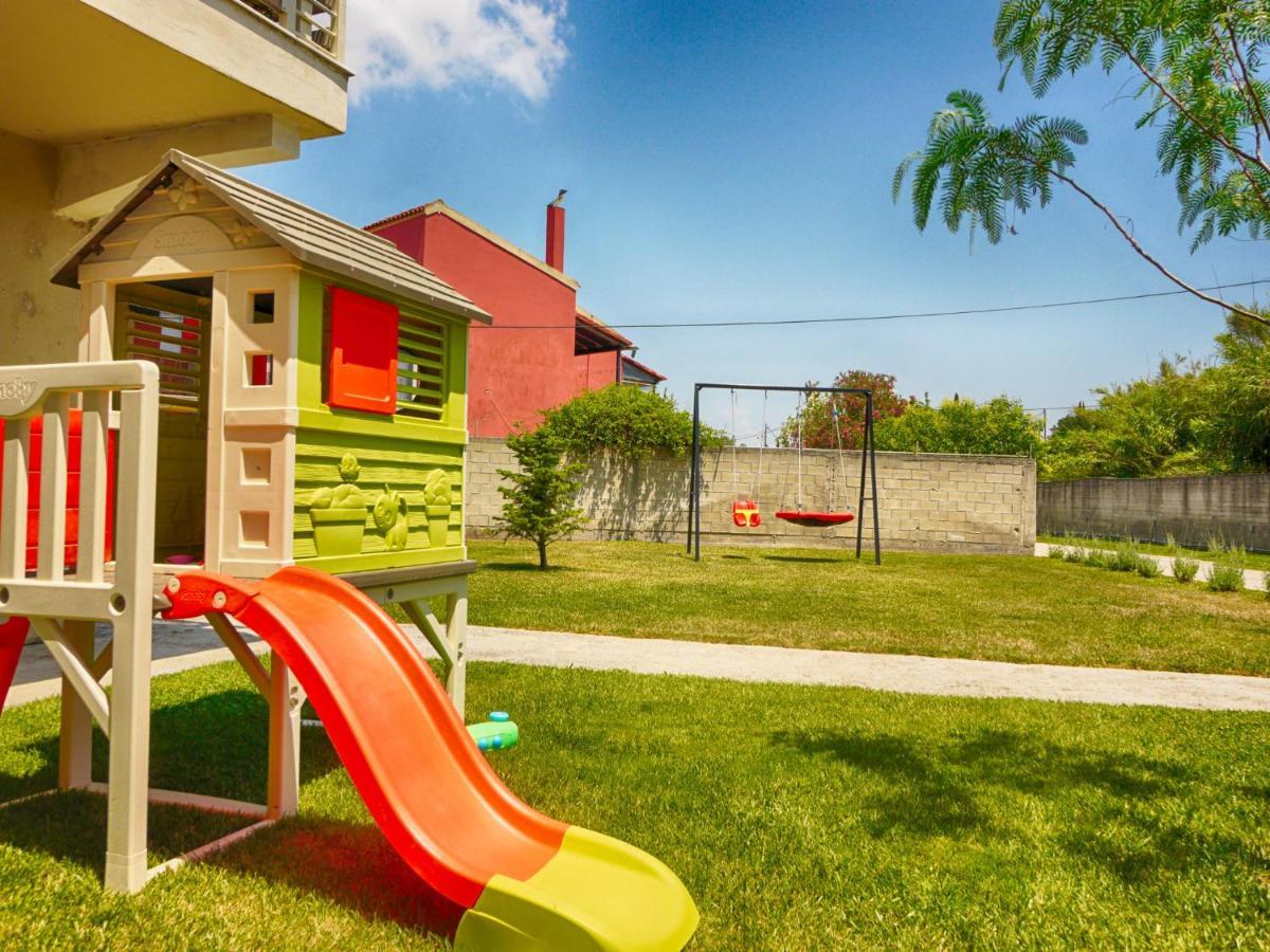 Cozy Family Friendly Apartment With Large Garden Close To Beaches - Dirella Kynopiástai Exteriér fotografie