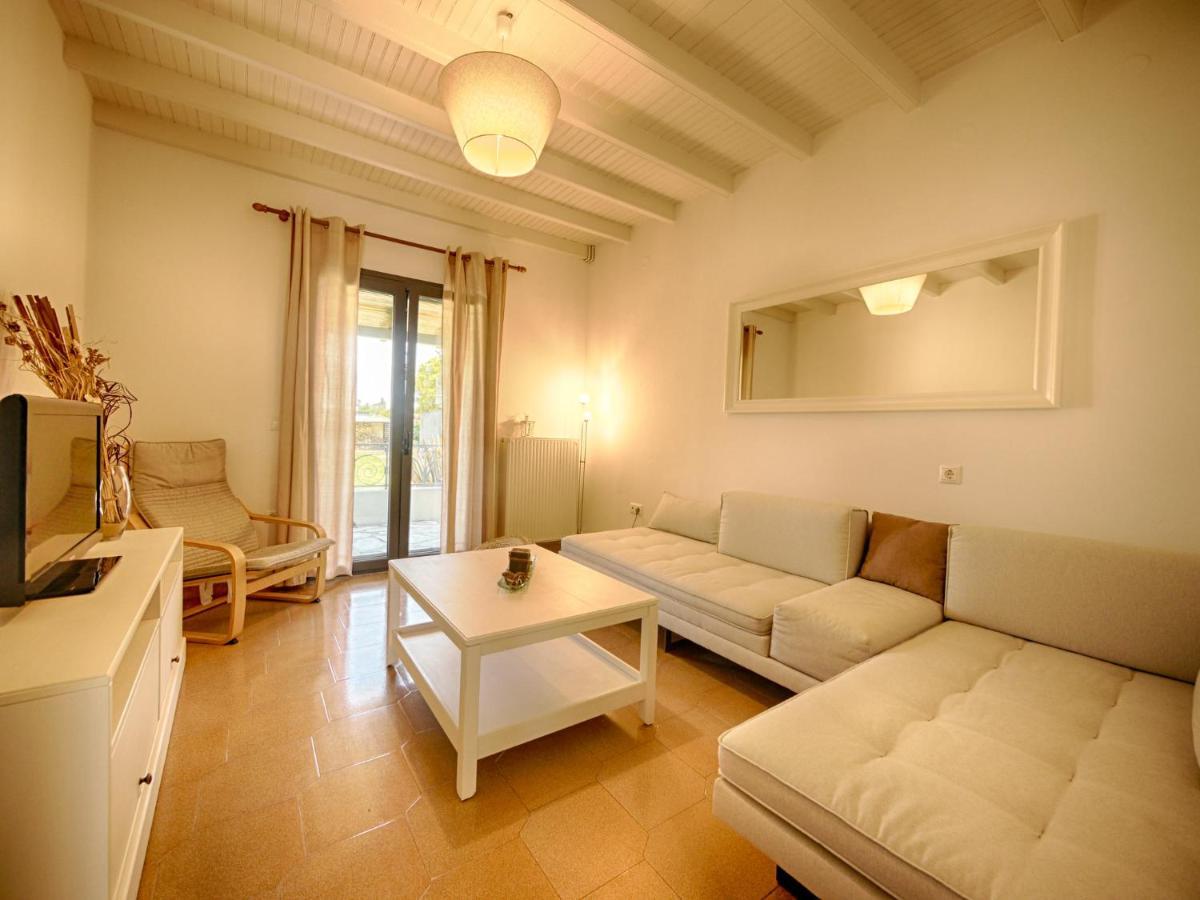Cozy Family Friendly Apartment With Large Garden Close To Beaches - Dirella Kynopiástai Exteriér fotografie
